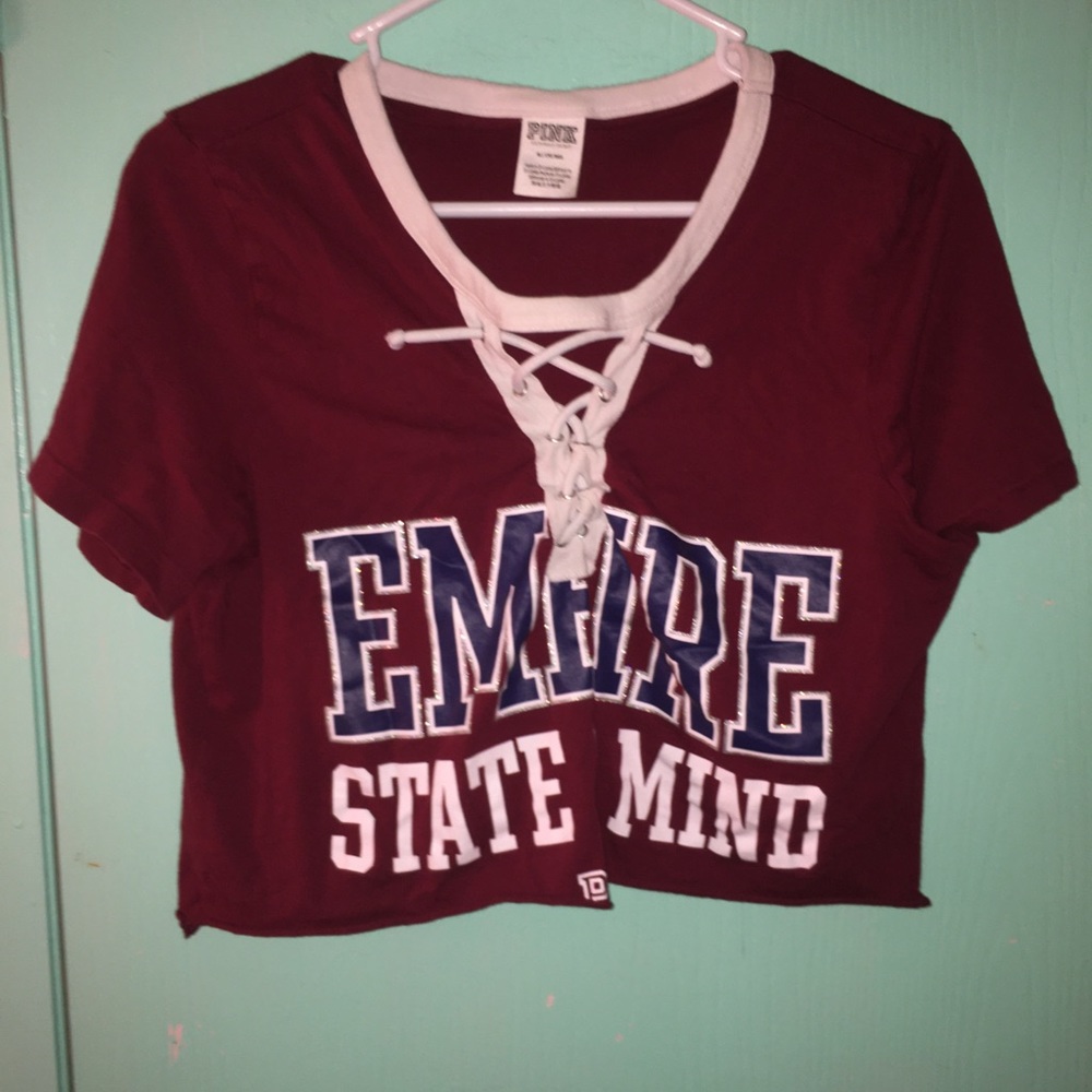 Vs pink crop top